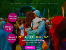 Tablet Screenshot of dollarcondom.com